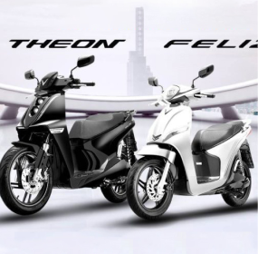 VinFast ra mắt hai dòng Theon và Feliz tại Việt Nam.